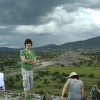Martin a Teotihuacan - Mexique