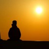 Lost in meditation Lost in meditation