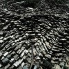 Bogota barrios view from the sky