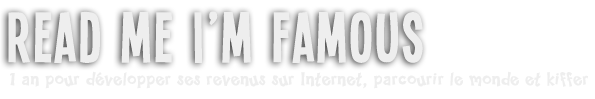 Read Me I'm Famous Read Me I'm Famous